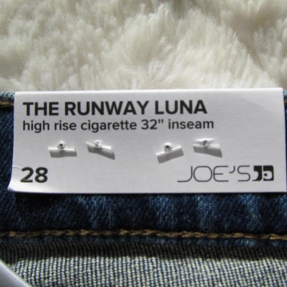 Joe's Jeans High Rise Cigarette Jean, 28 x 32 NWT - Picture 3 of 16